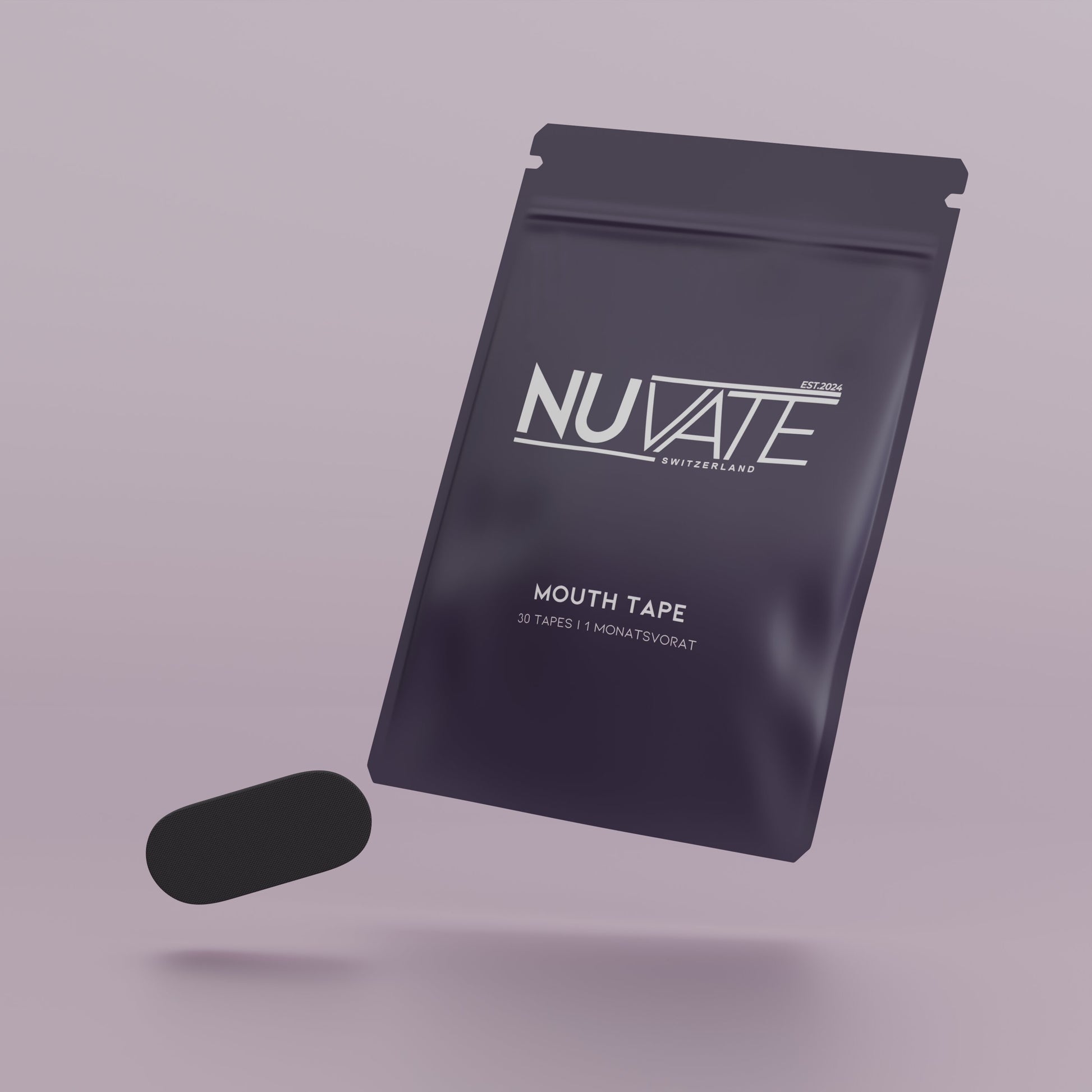 Nuvate Mouth Tape Verpackung mit Tape — Teil des Sleep Systems