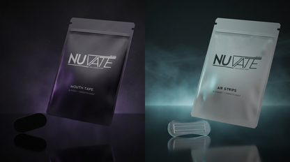 Nuvate Sleep Bundle — Mouth Tape und Air Strips