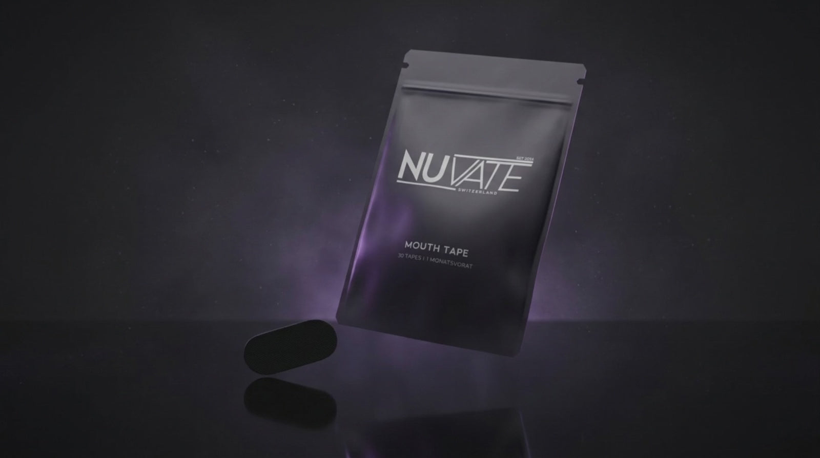 Nuvate Mouth Tape — Cinematic